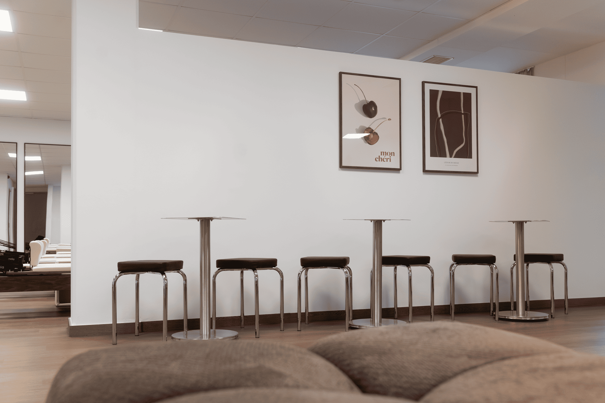 FAQs 1 Wartebereich im STUDIO84 reformer pilates